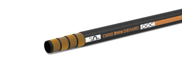 C6000D ISOBARIC - Four Wire Spiral 6100 psi Ultra Flexible Hose DIEHARD™ Cover
