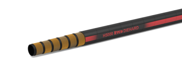 H5000D ISOBARIC - Four-Six Wire Spiral 5100 psi Hose DIEHARD™ Cover