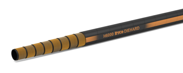 H6000D ISOBARIC - Four-Six-Eight Wire Spiral 6100 psi Hose DIEHARD™ Cover