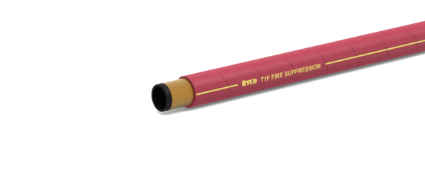 T1F FIRE SUPPRESSION - One Wire Braid 1300-3600 psi Hose