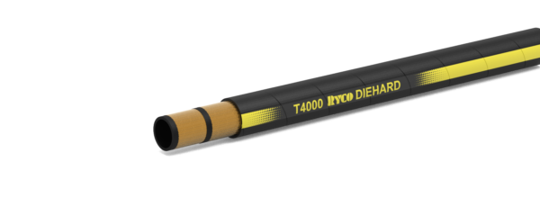 T4000D ISOBARIC - One-Two Wire Braid 4100 psi Compact Hose DIEHARD™ Cover