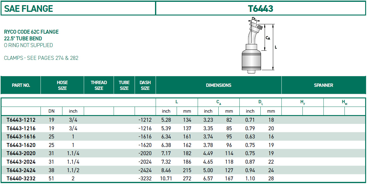 RH-Fittings-T6000-SAE-FLANGE-T6443