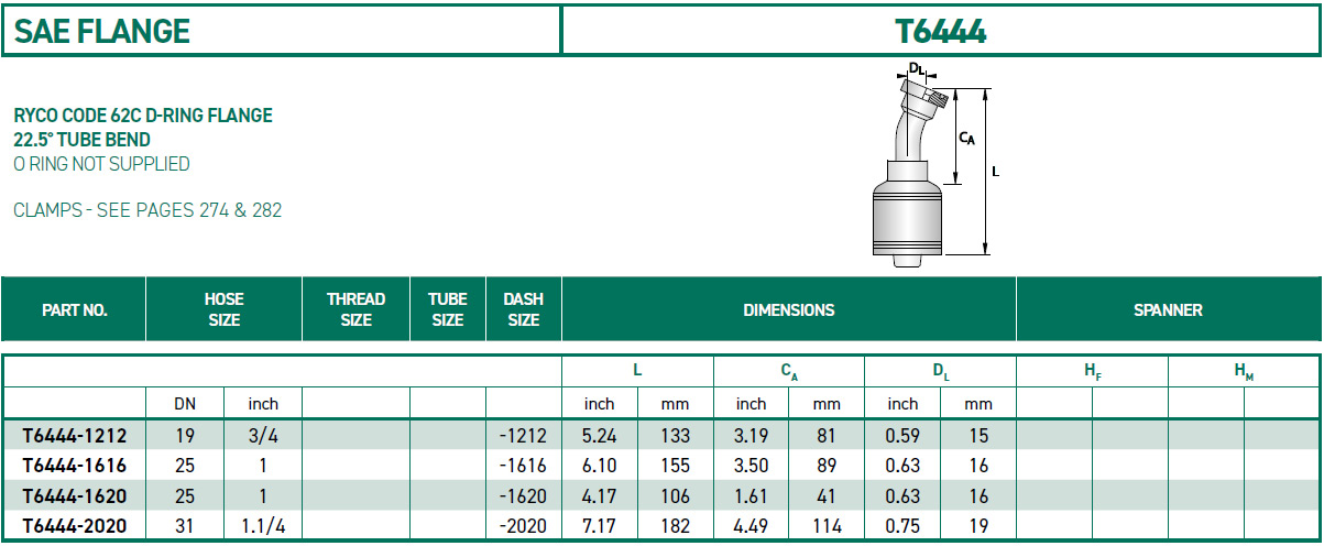 RH-Fittings-T6000-SAE-FLANGE-T6444