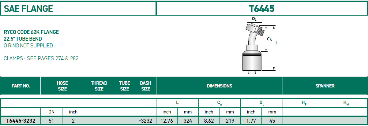 RH-Fittings-T6000-SAE-FLANGE-T6445