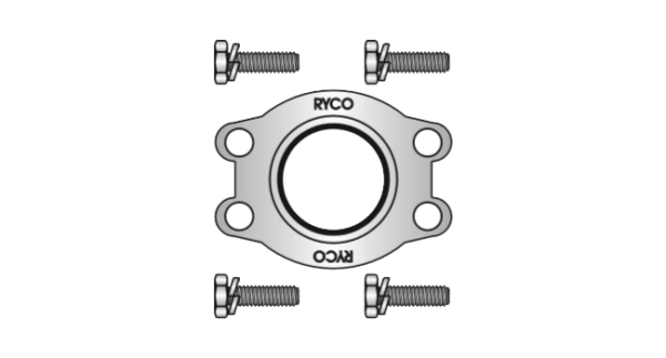 S140K - UNC Bolts Solid Flange Clamp Kits Code 61