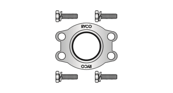 S140M - Metric Bolts Solid Flange Clamp Kits Code 61