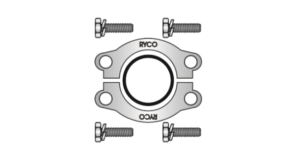 S40K - UNC Bolts Split Flange Clamp Kits Code 61
