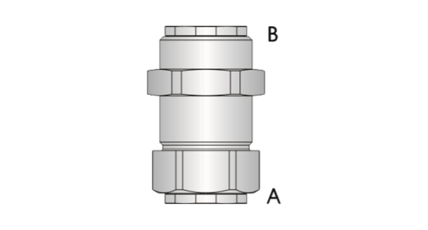 RW813 - RYCO WEO Female Bulkhead