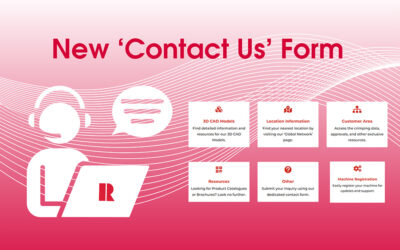 New ‘Contact Us’ Form Available Now!